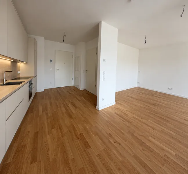 Erstbezug im Neubau! Hochwertige 1-Zimmer Wohnung mit Loggia und Einbauküche! - sofort verfügbar — photo 1
